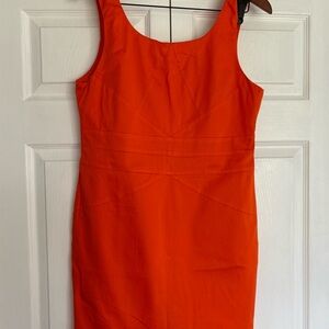 Michael Kors Vibrant Orange Mini Dress